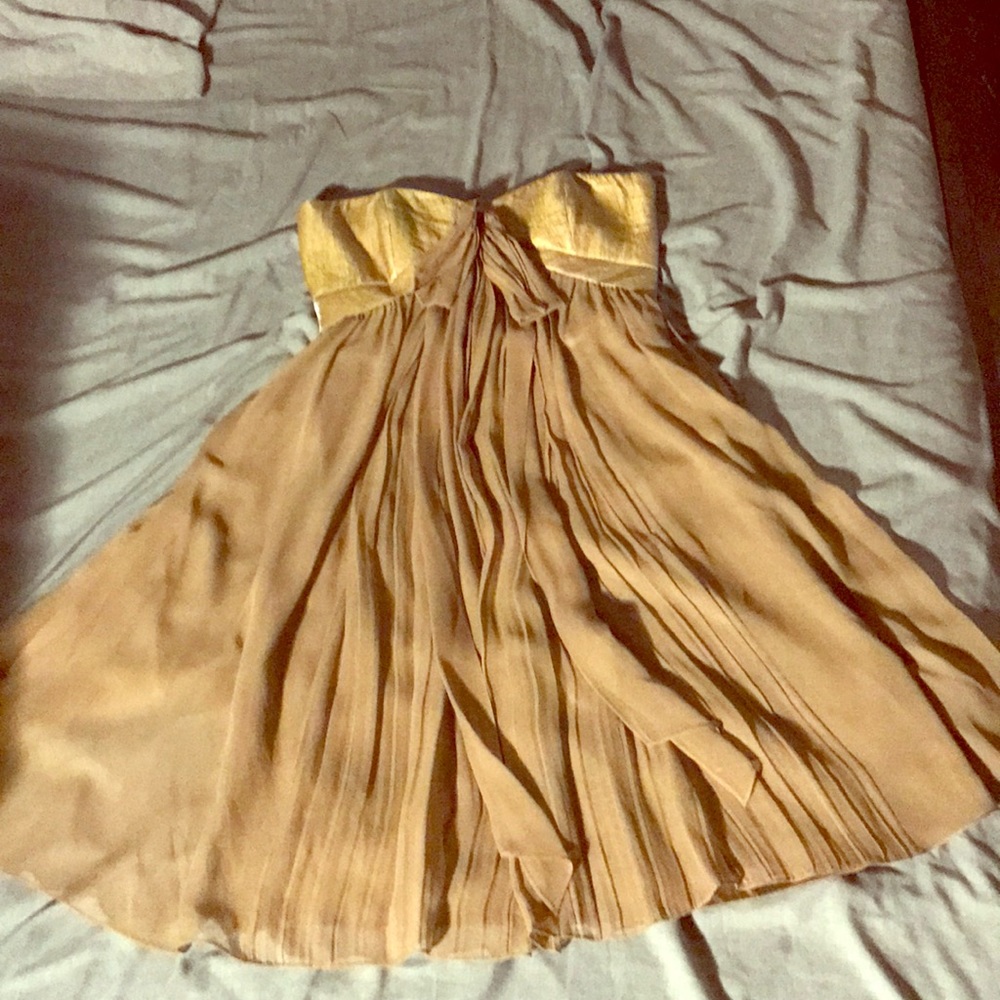 Gold Dress